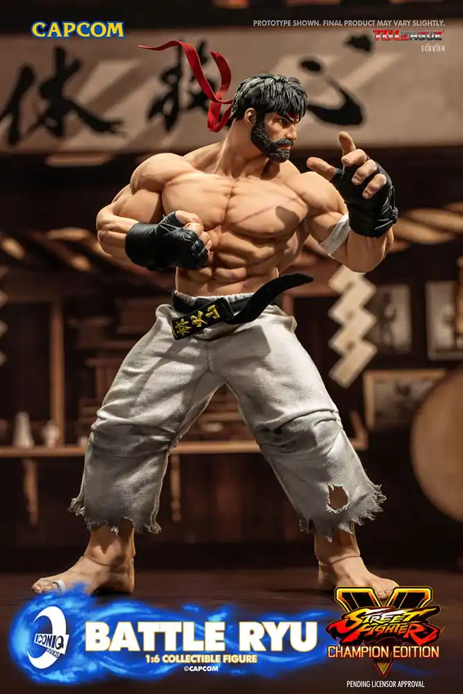 Street Fighter 1/6 Battle Ryu akciófigura 30 cm termékfotó