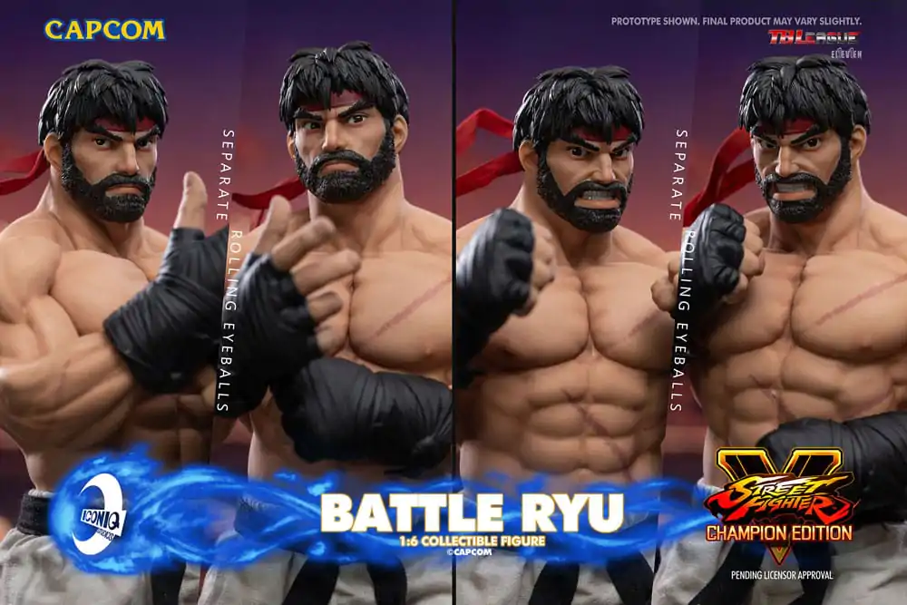 Street Fighter 1/6 Battle Ryu akciófigura 30 cm termékfotó