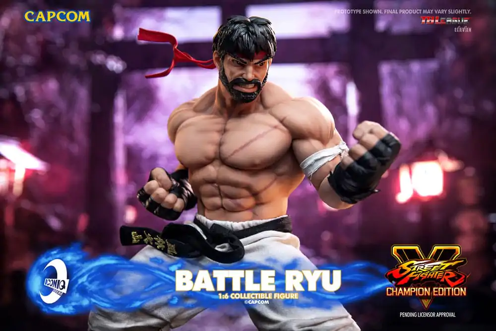 Street Fighter 1/6 Battle Ryu akciófigura 30 cm termékfotó