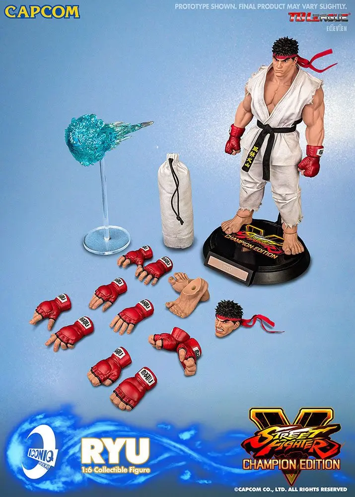 Street Fighter 1/6 Ryu akciófigura 30 cm termékfotó