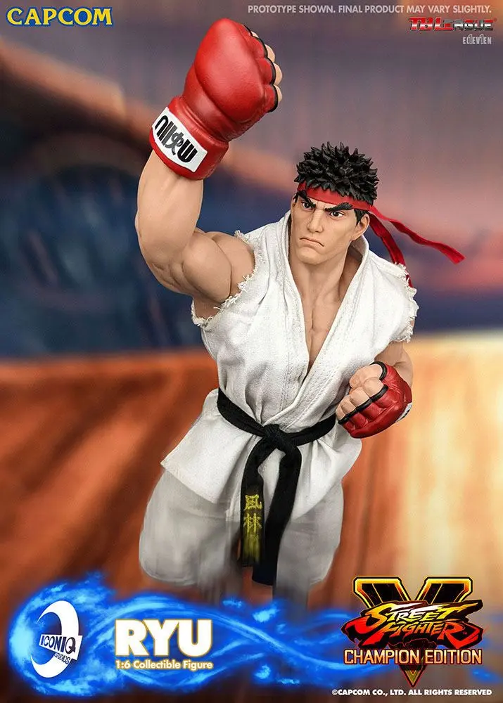 Street Fighter 1/6 Ryu akciófigura 30 cm termékfotó