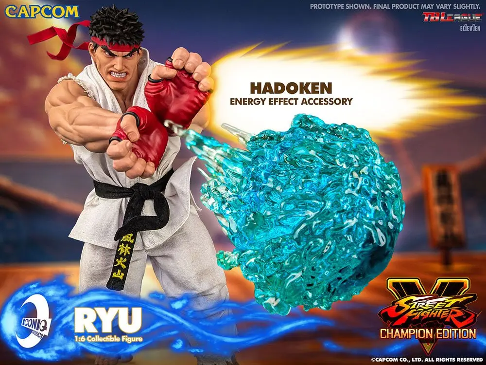Street Fighter 1/6 Ryu akciófigura 30 cm termékfotó