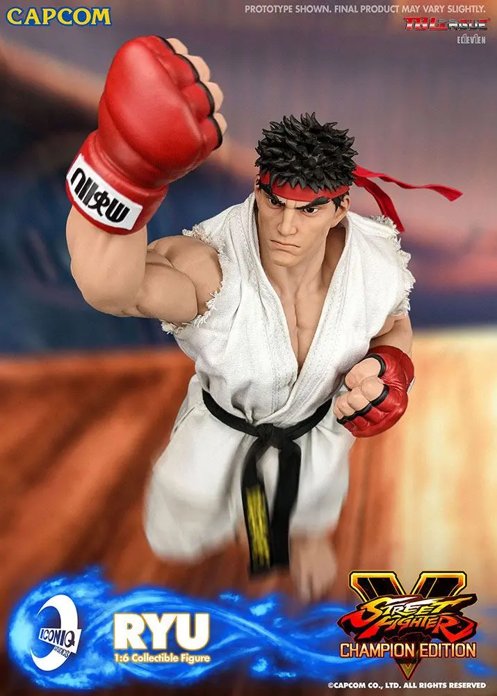 Street Fighter 1/6 Ryu akciófigura 30 cm termékfotó