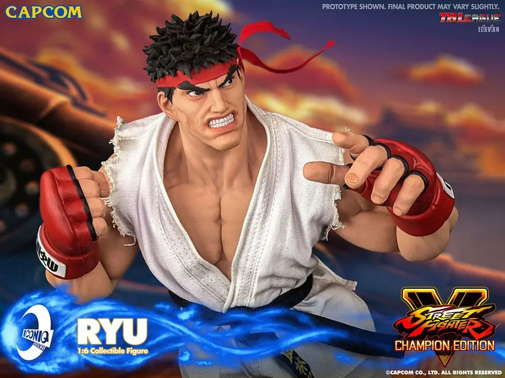 Street Fighter 1/6 Ryu akciófigura 30 cm termékfotó