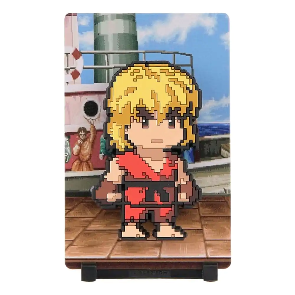 Street Fighter 2 FiGGYZ Ken gyűjthető hűtőmágnes 11 cm termékfotó