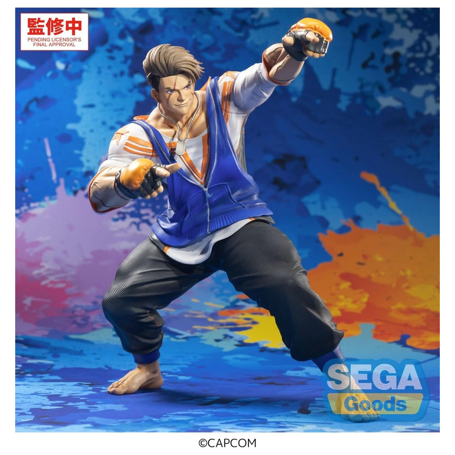 Street Fighter 6 FIGURIZMa Luke PVC figura 22 cm termékfotó