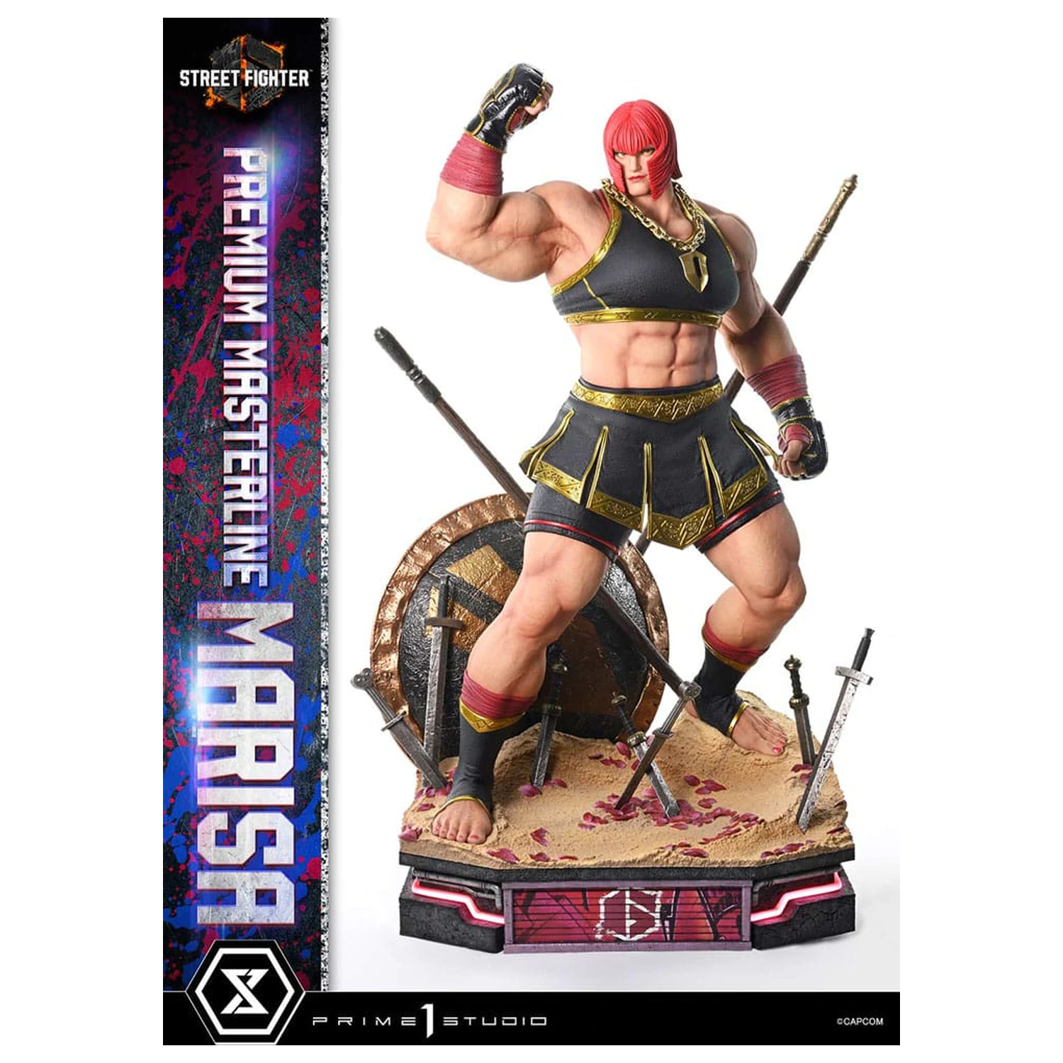 Street Fighter 6 Masterline Series szobor figura 1/4 Marisa 70 cm      termékfotó
