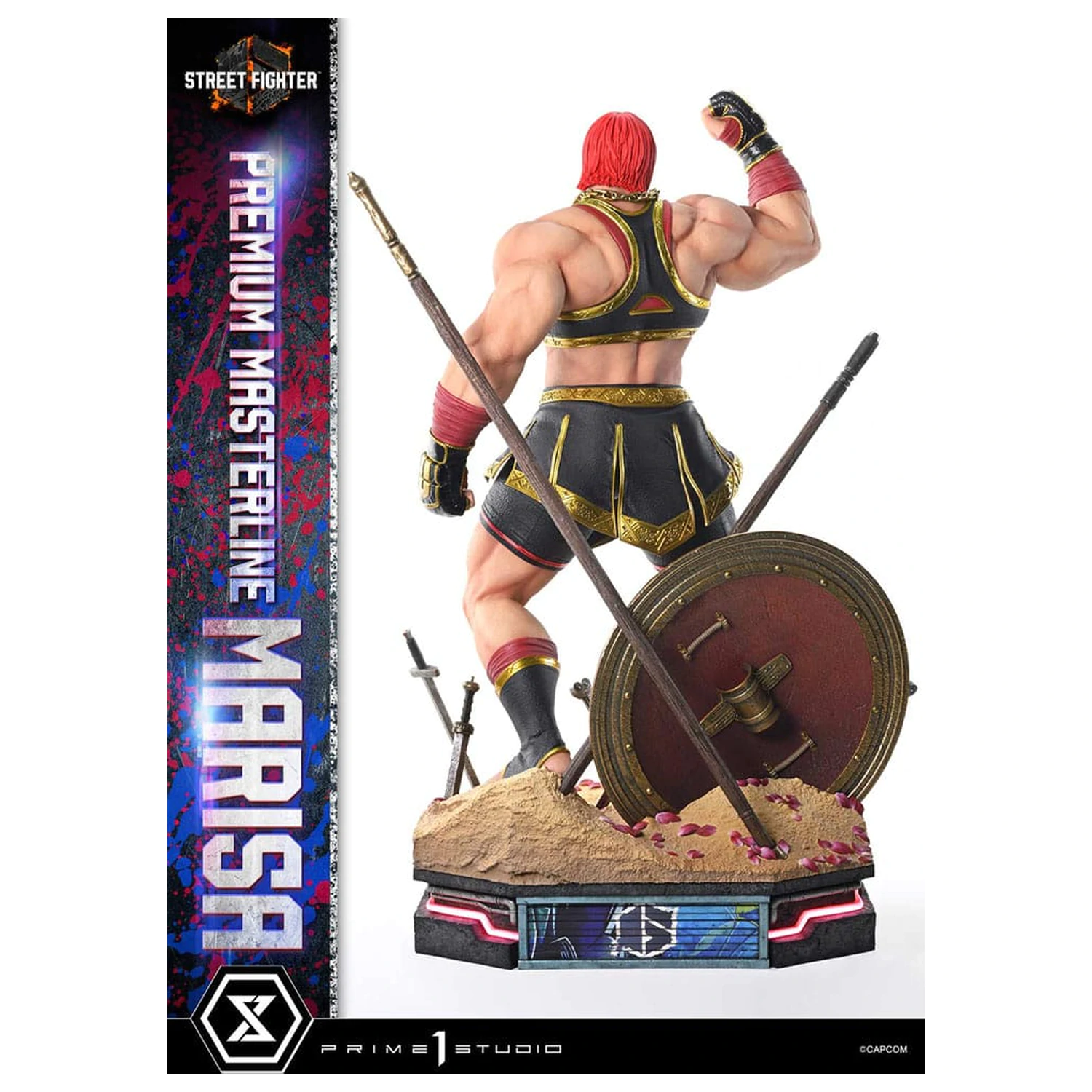 Street Fighter 6 Masterline Series szobor figura 1/4 Marisa 70 cm      termékfotó