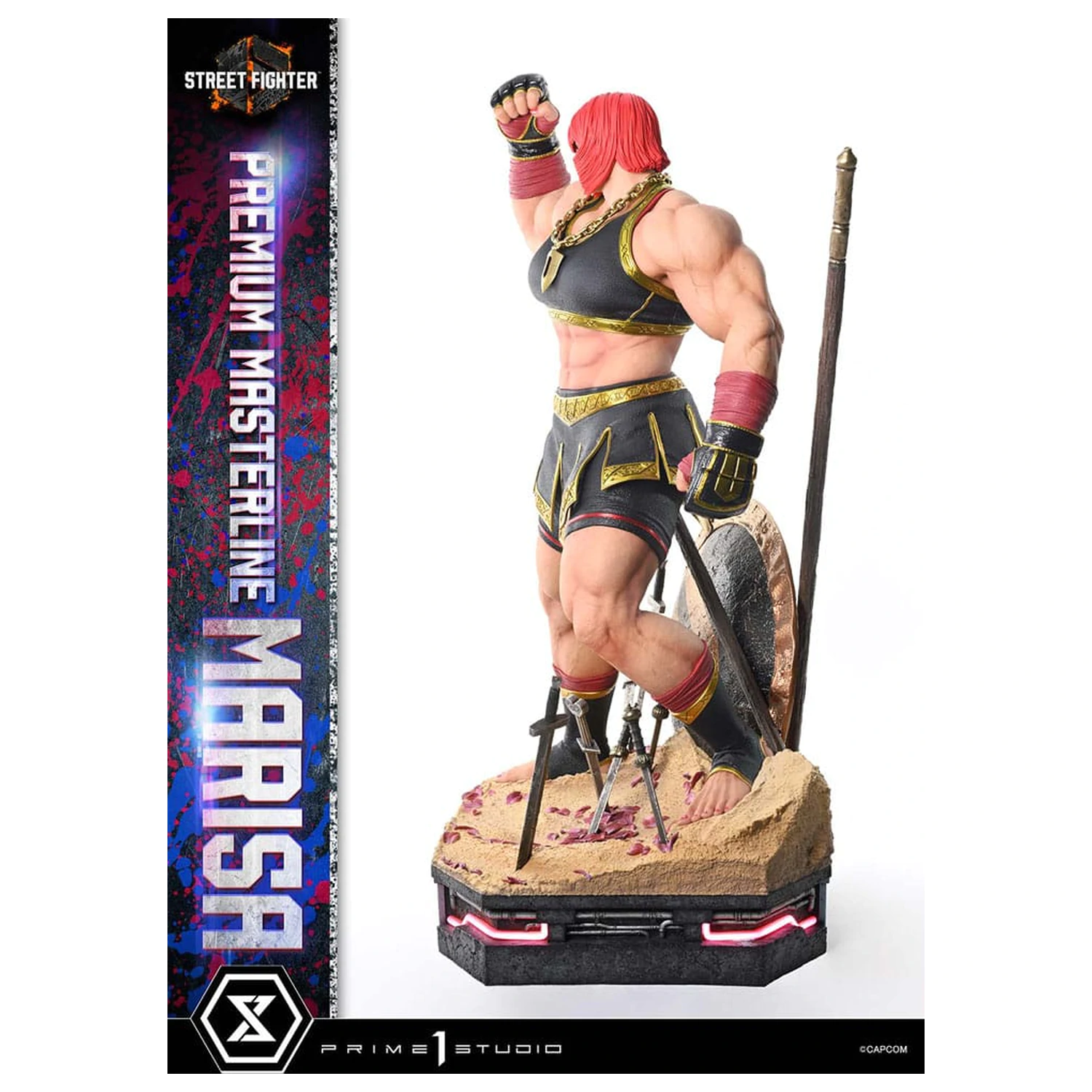 Street Fighter 6 Masterline Series szobor figura 1/4 Marisa 70 cm      termékfotó