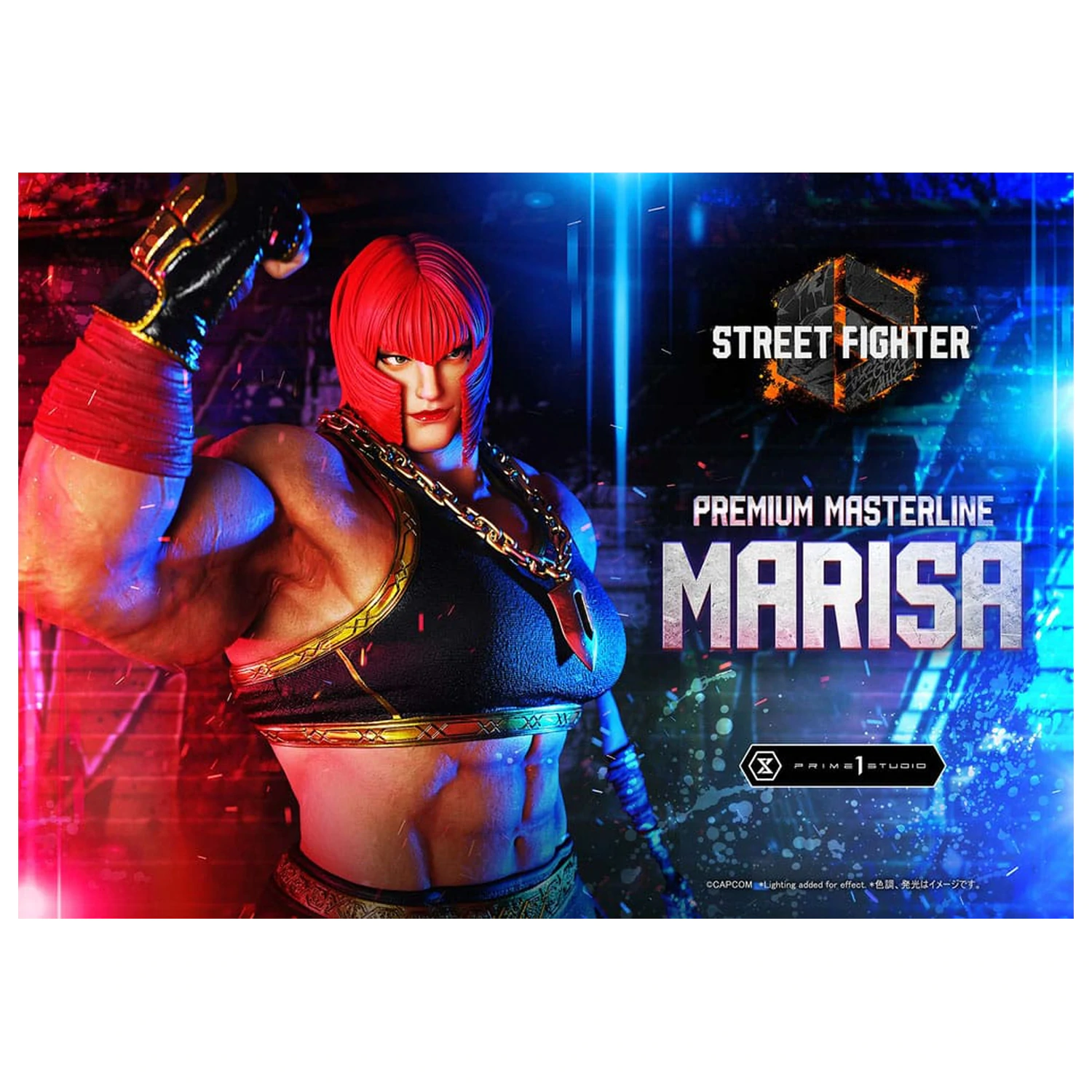 Street Fighter 6 Masterline Series szobor figura 1/4 Marisa 70 cm      termékfotó