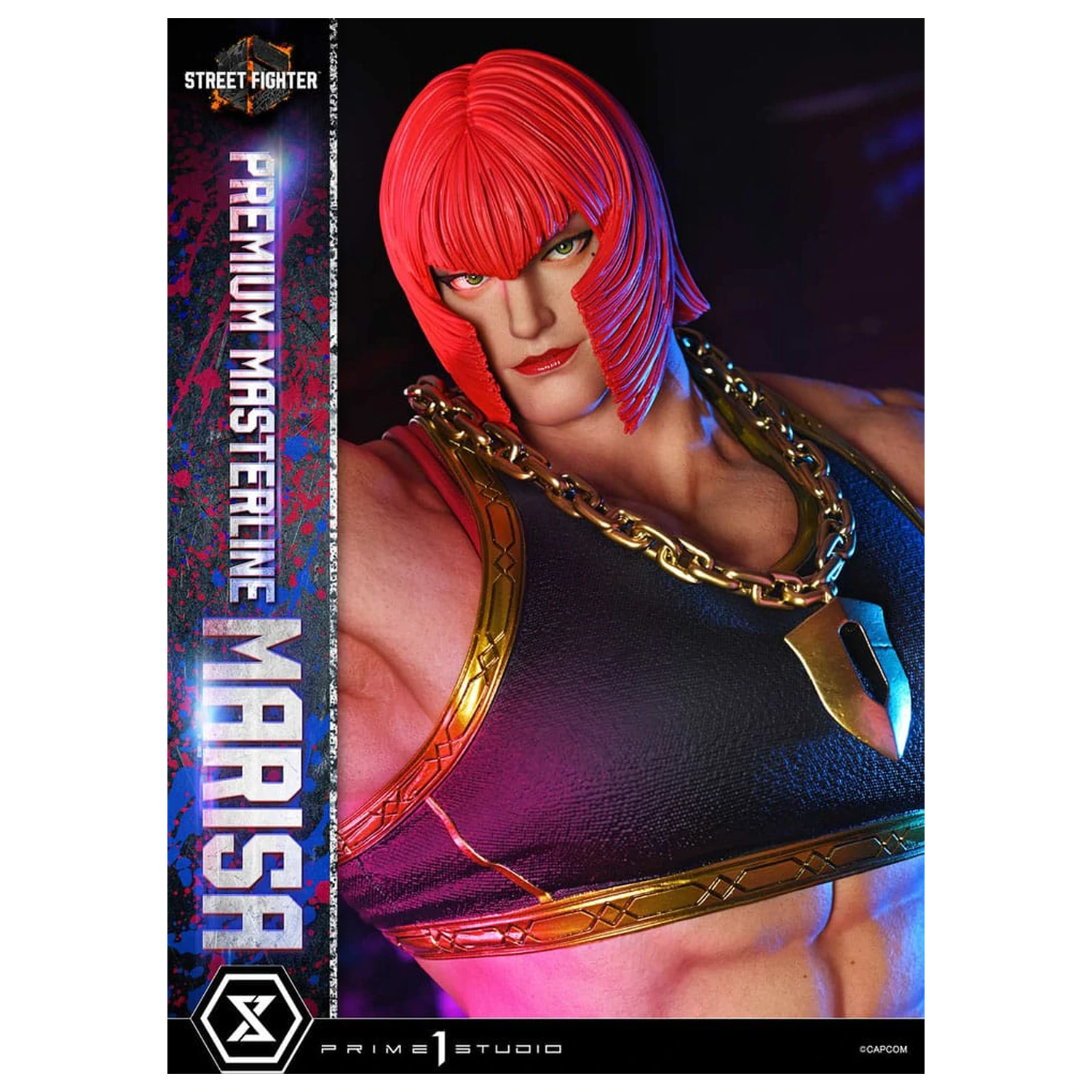 Street Fighter 6 Masterline Series szobor figura 1/4 Marisa 70 cm      termékfotó