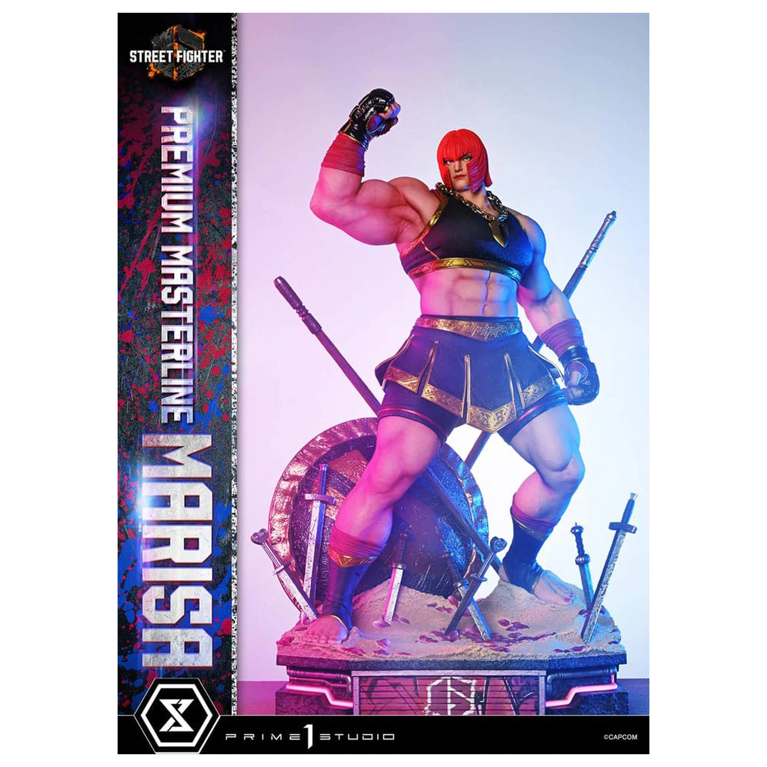 Street Fighter 6 Masterline Series szobor figura 1/4 Marisa 70 cm      termékfotó