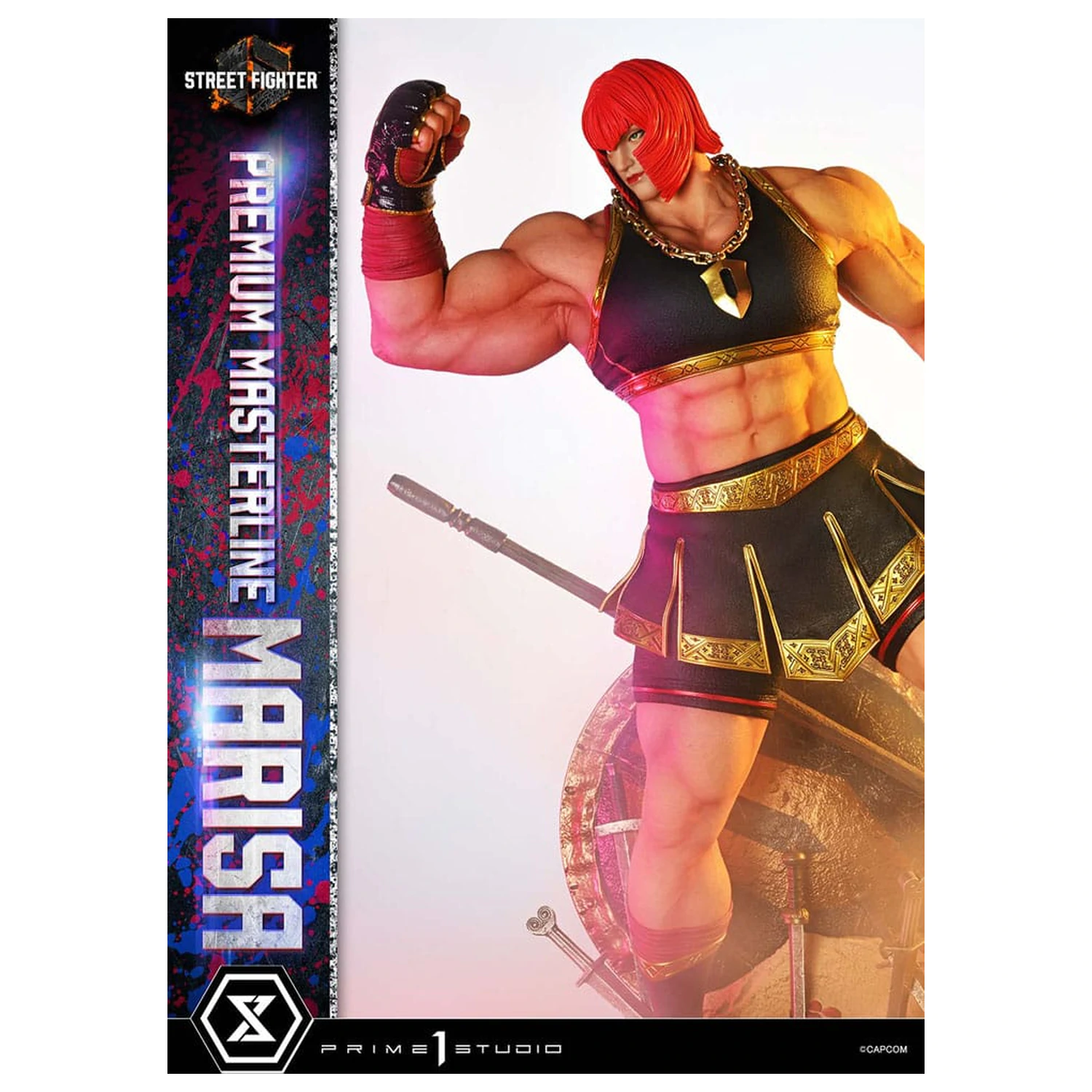 Street Fighter 6 Masterline Series szobor figura 1/4 Marisa 70 cm      termékfotó