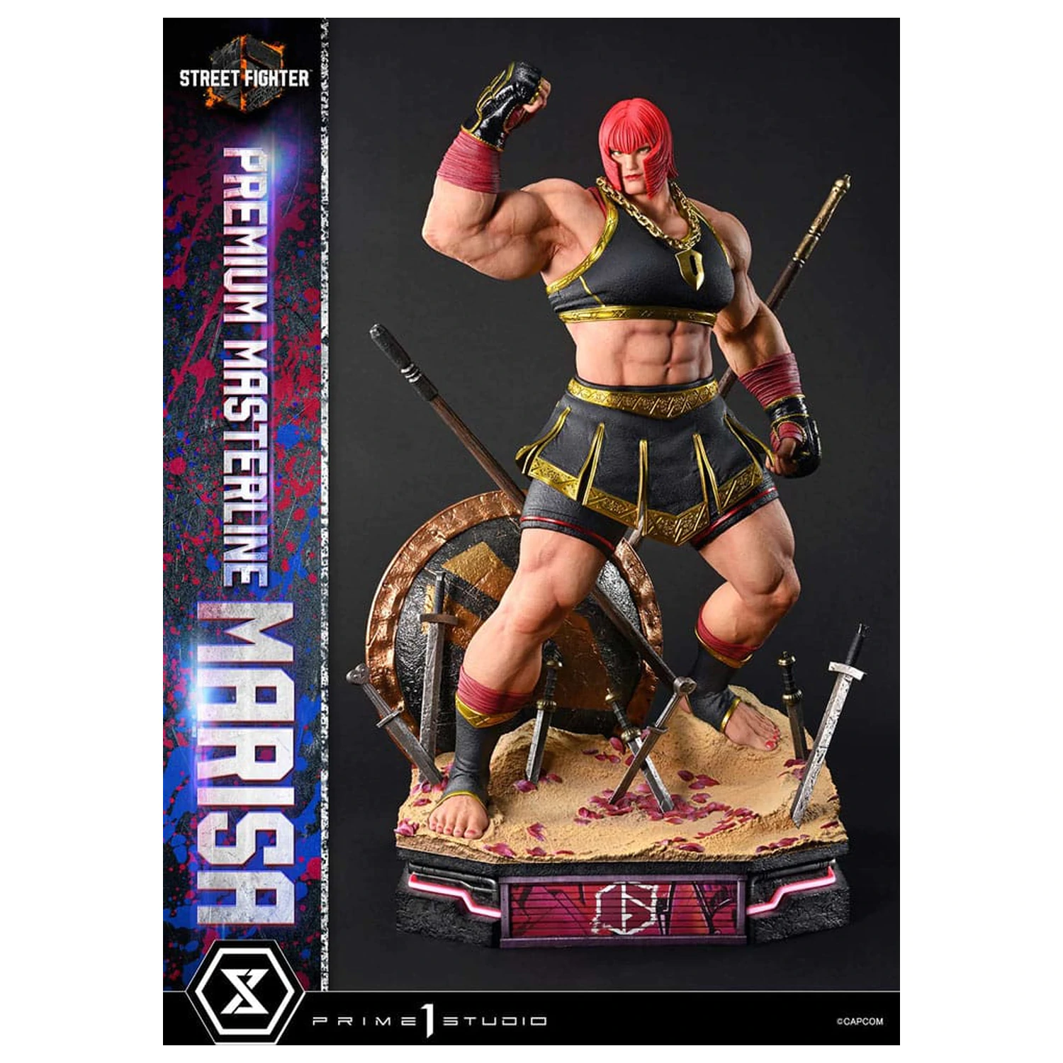 Street Fighter 6 Masterline Series szobor figura 1/4 Marisa 70 cm      termékfotó