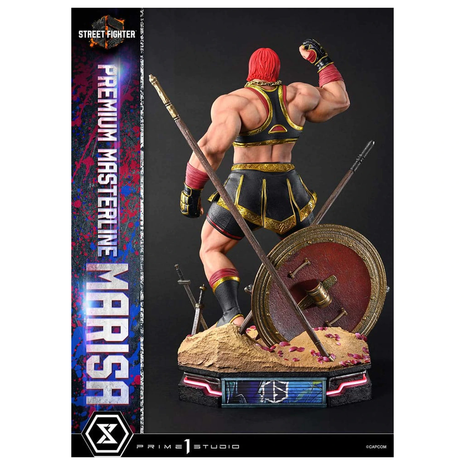Street Fighter 6 Masterline Series szobor figura 1/4 Marisa 70 cm      termékfotó