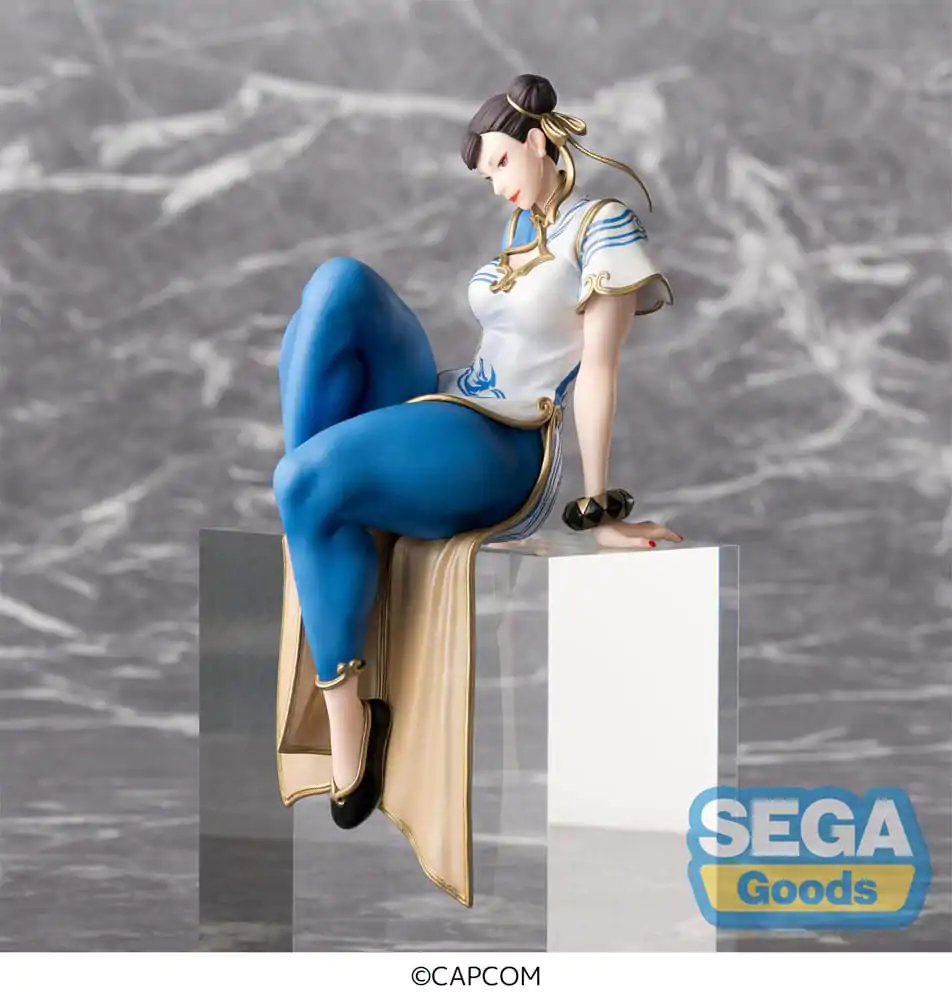 Street Fighter 6 PM Perching Chun-Li PVC szobor figura 14 cm termékfotó