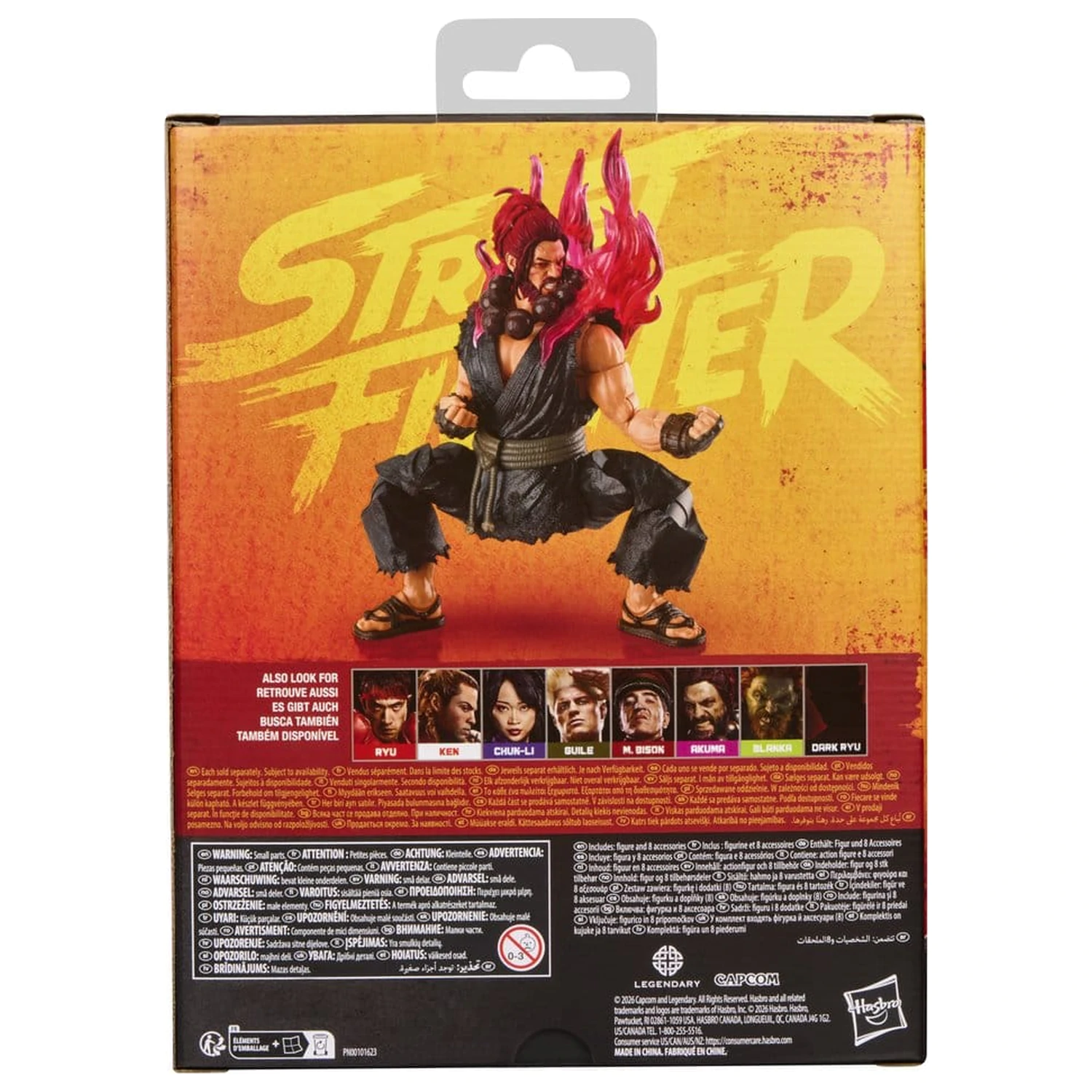 Street Fighter akciófigura Akuma 15 cm termékfotó