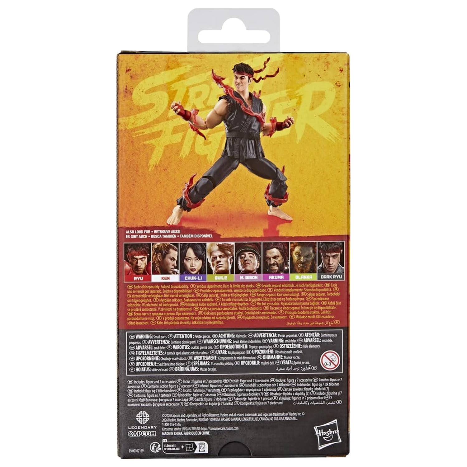 Street Fighter akciófigura Dark Ryu 15 cm termékfotó
