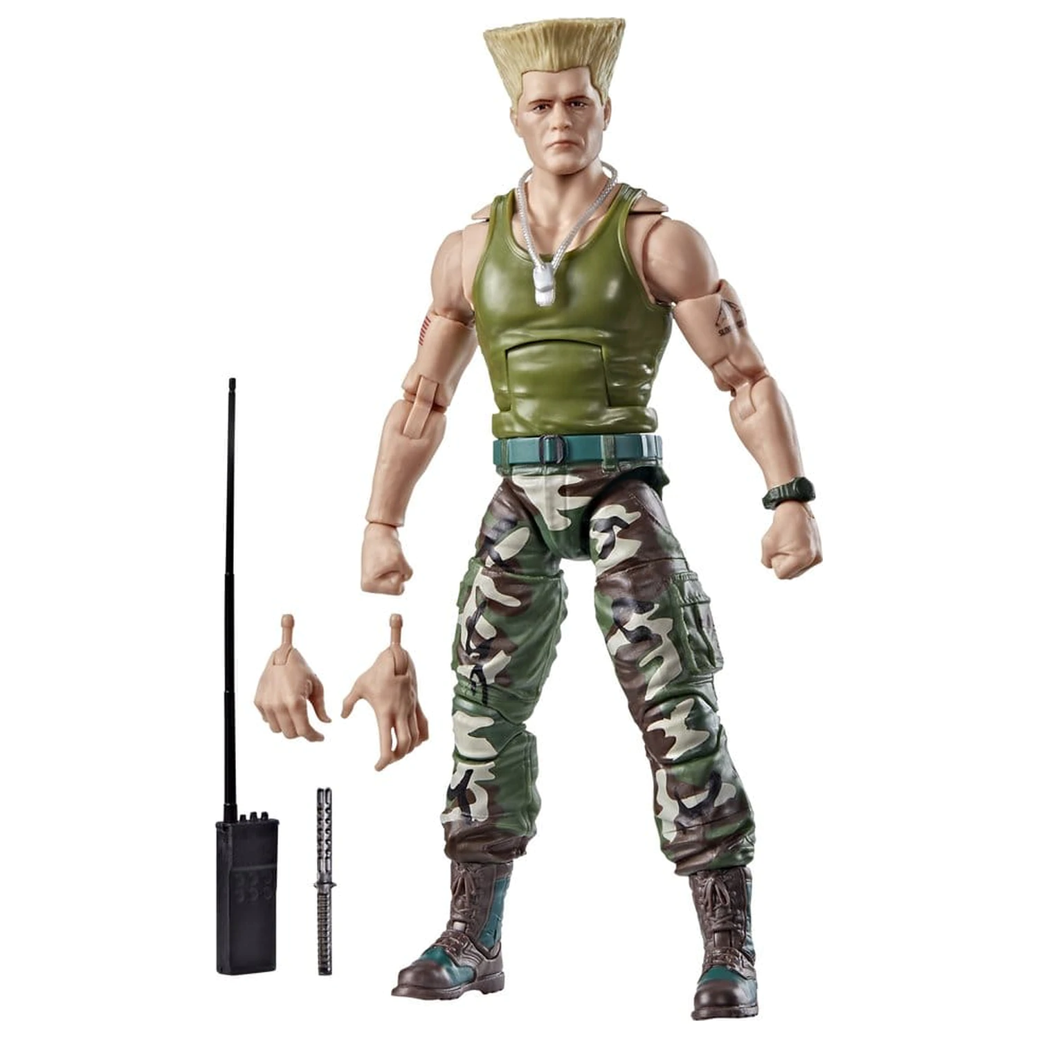 Street Fighter akciófigura Guile 15 cm termékfotó
