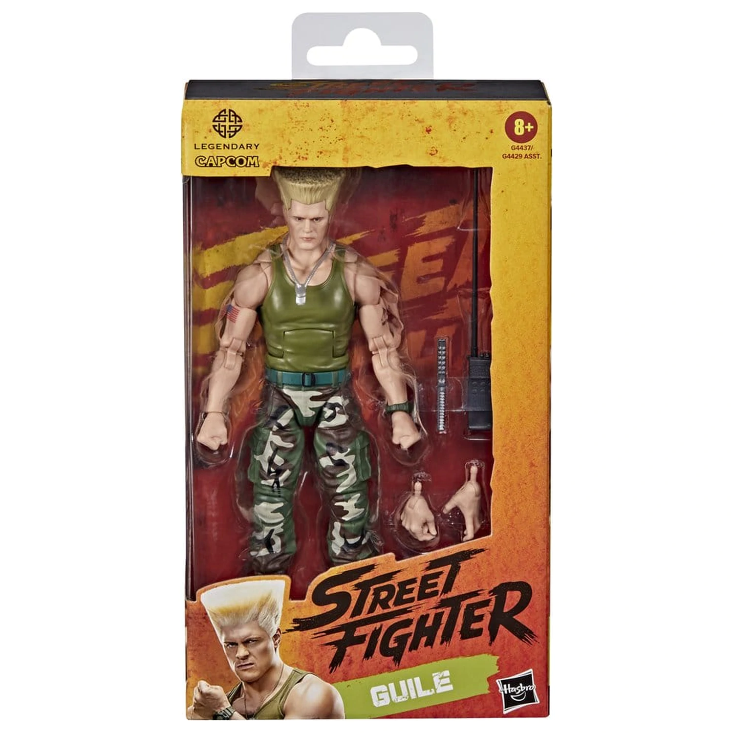 Street Fighter akciófigura Guile 15 cm termékfotó
