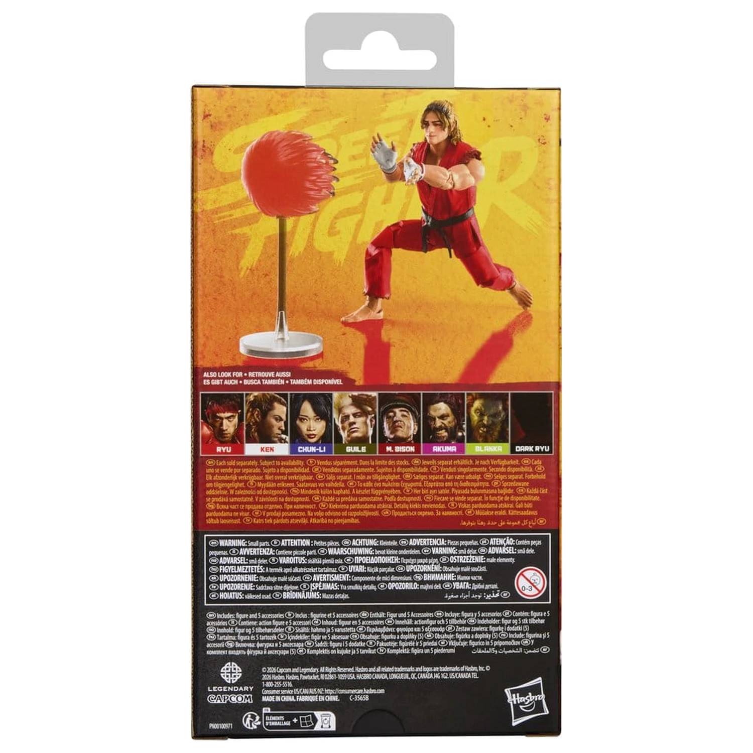Street Fighter akciófigura Ken 15 cm termékfotó