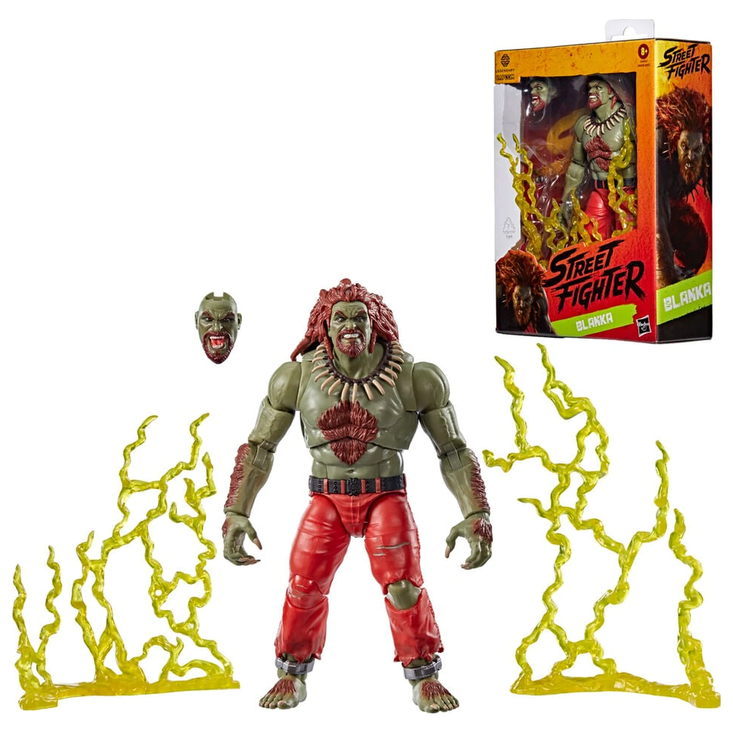 Street Fighter Blanka figura 15cm termékfotó