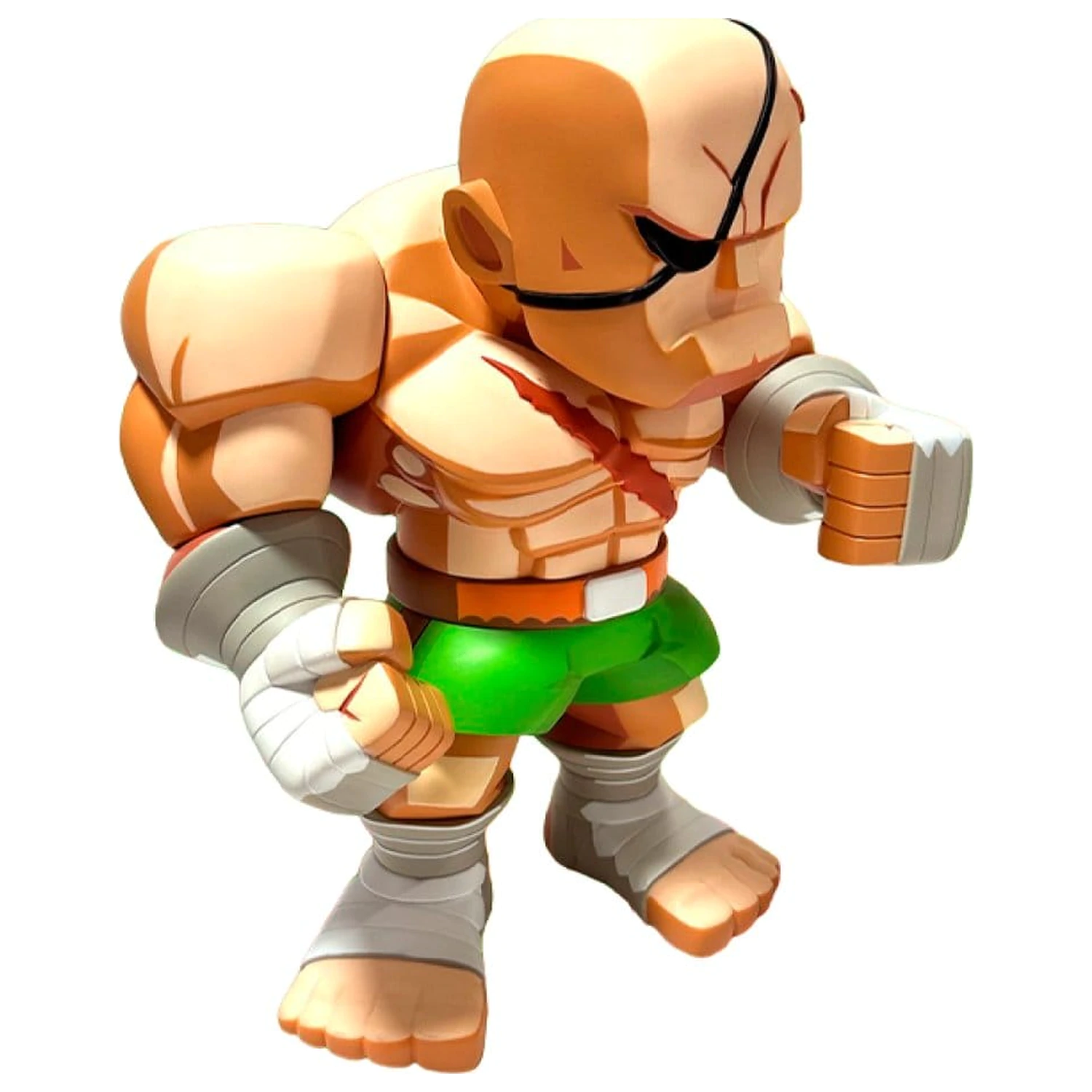 Street Fighter Bulkyz Vinyl figura Sagat 30 cm termékfotó