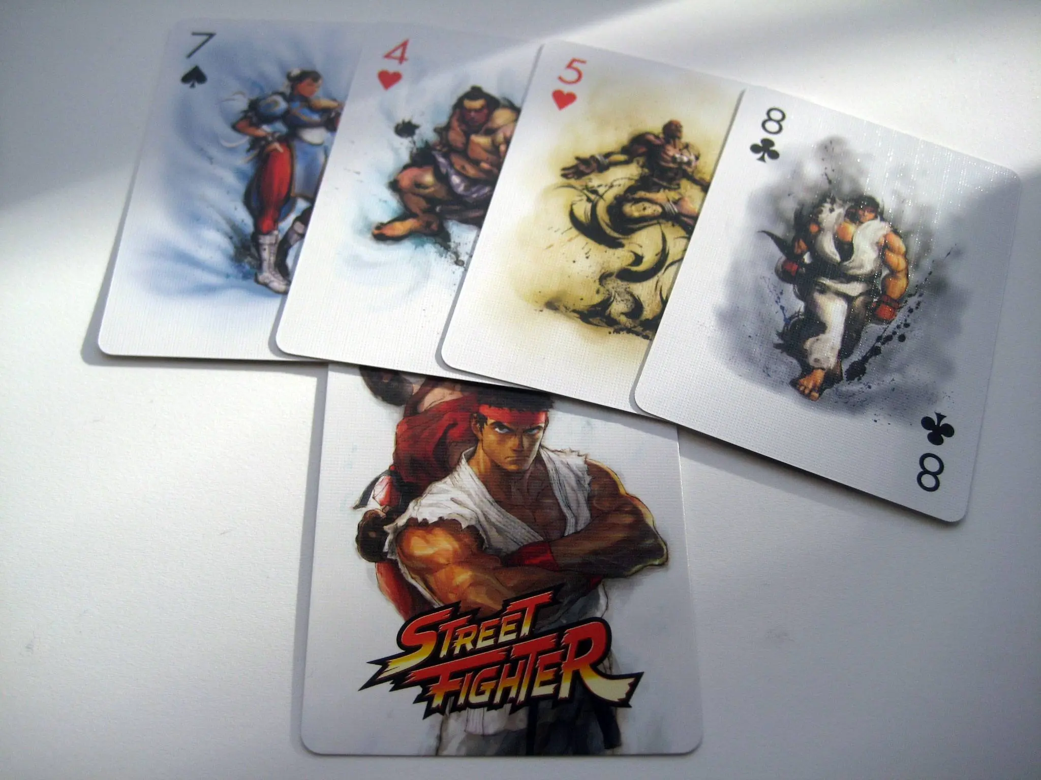 Street Fighter Characters kártyajáték termékfotó