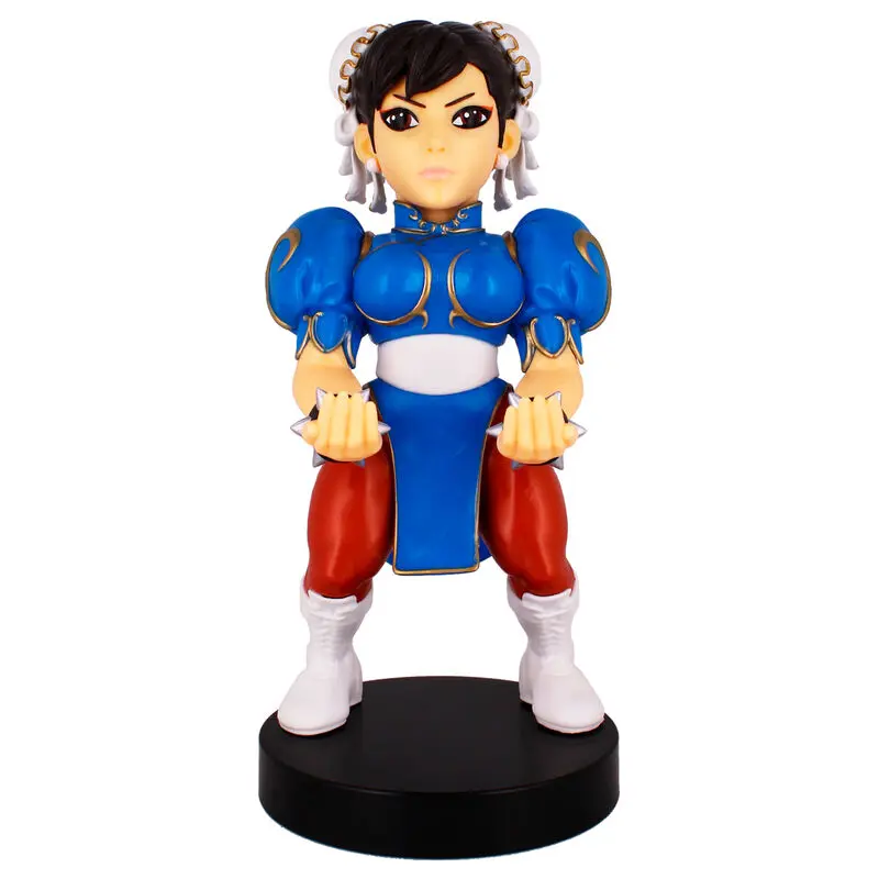 Street Fighter Chun Li kontroller/telefon tartó Cable Guy figura 20 cm termékfotó