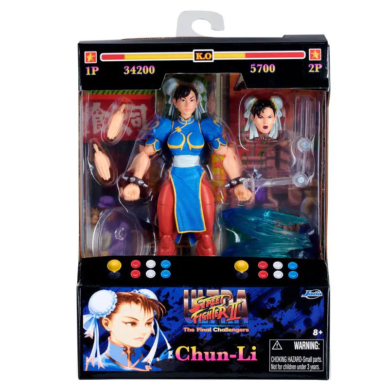 Street Fighter II Chun-Li figura 15cm termékfotó