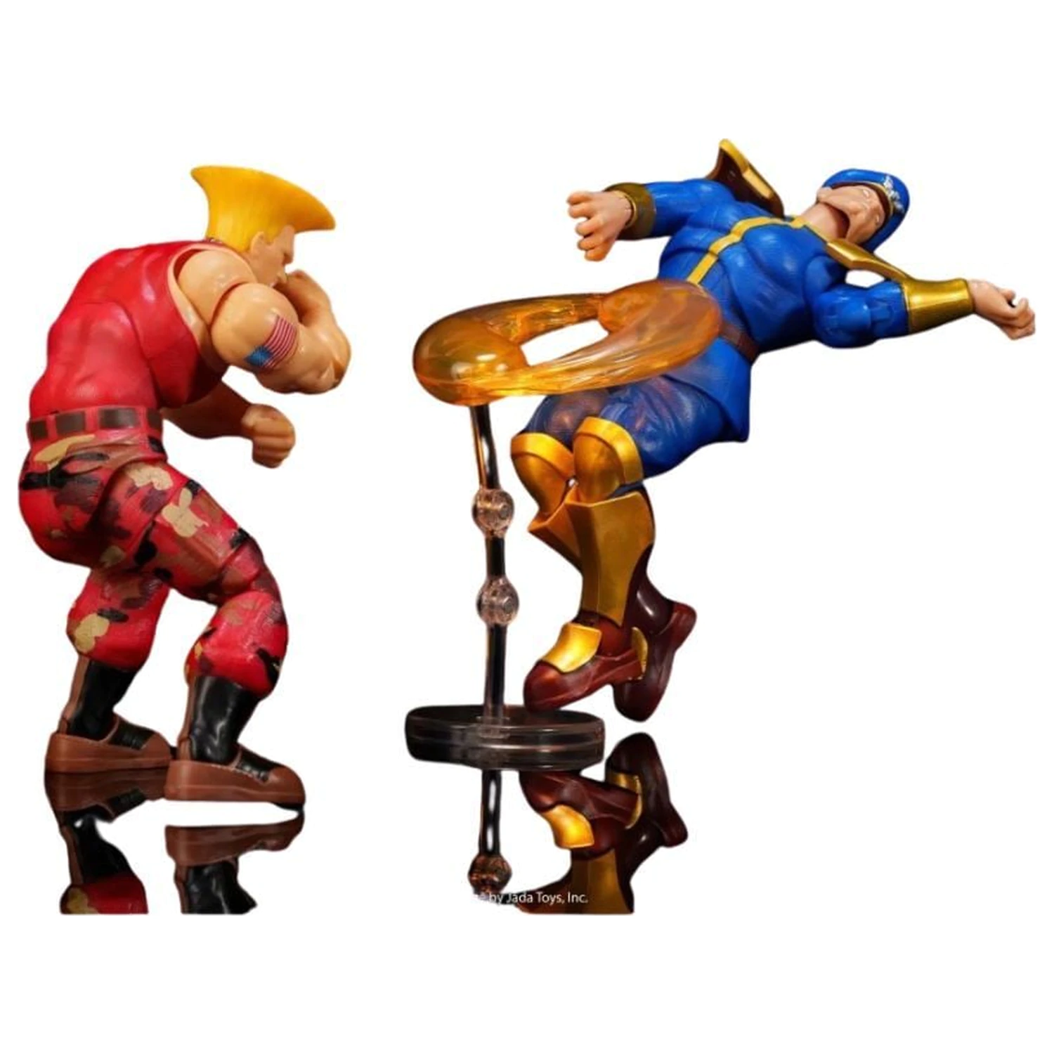 Street Fighter II Guile y Bison 2db-os figura csomag 15cm termékfotó