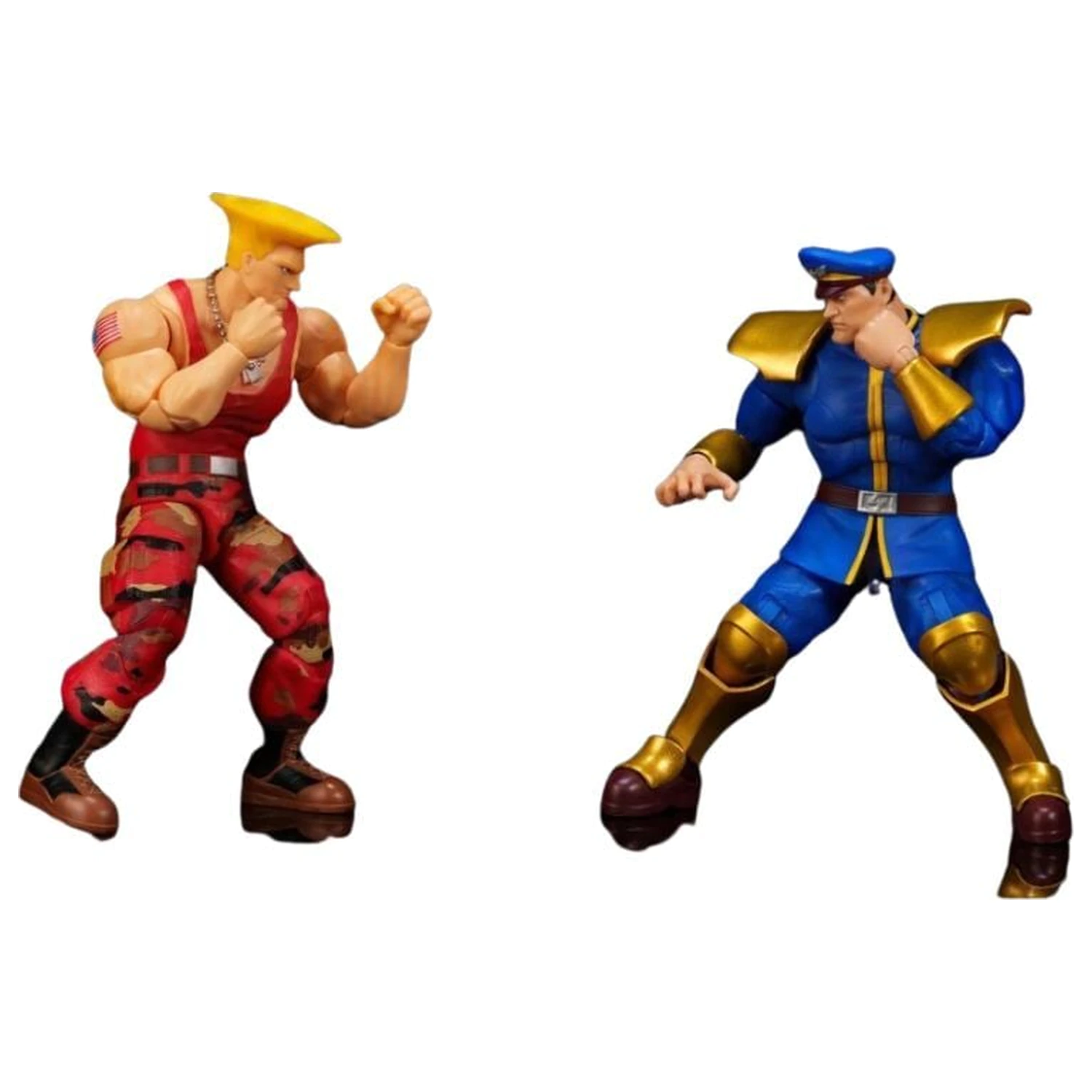 Street Fighter II Guile y Bison 2db-os figura csomag 15cm termékfotó