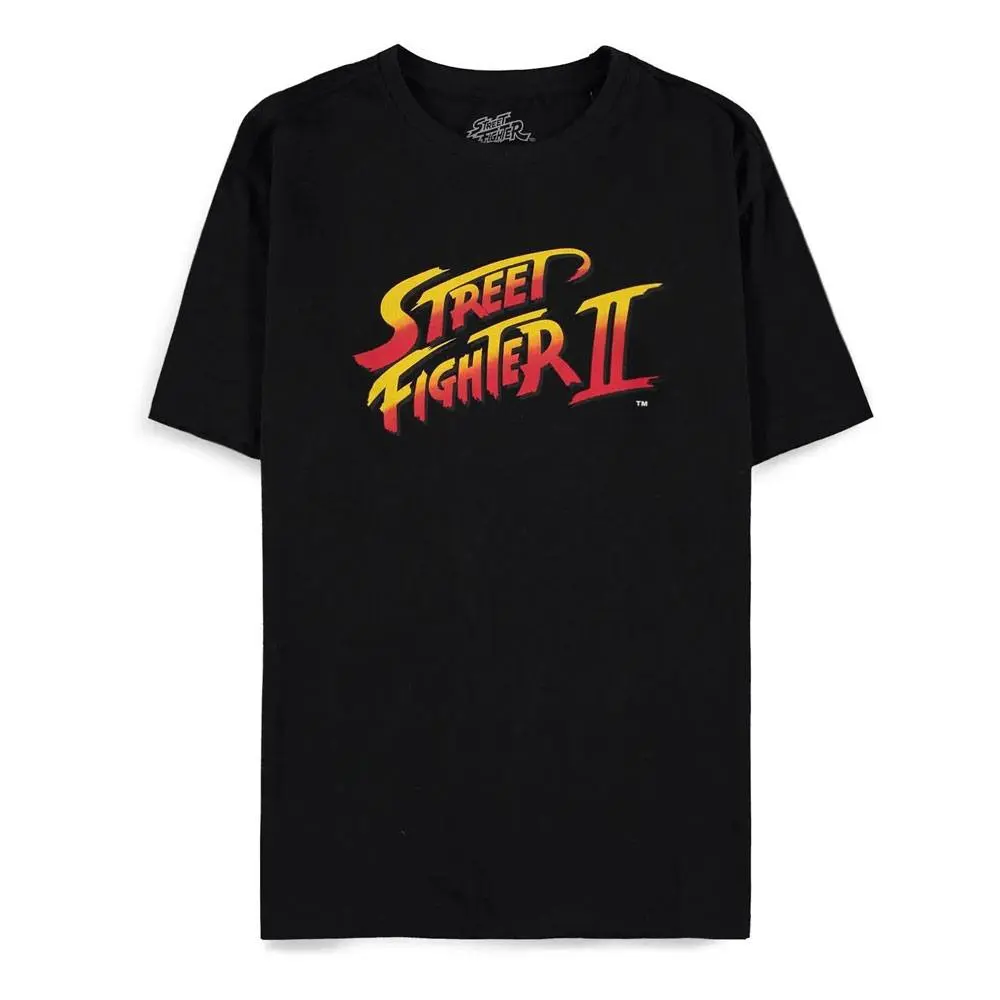 Street Fighter II Logo póló termékfotó