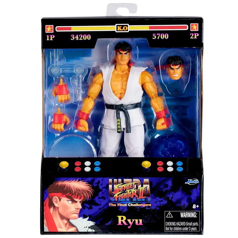 Street Fighter II Ryu figura 15cm termékfotó