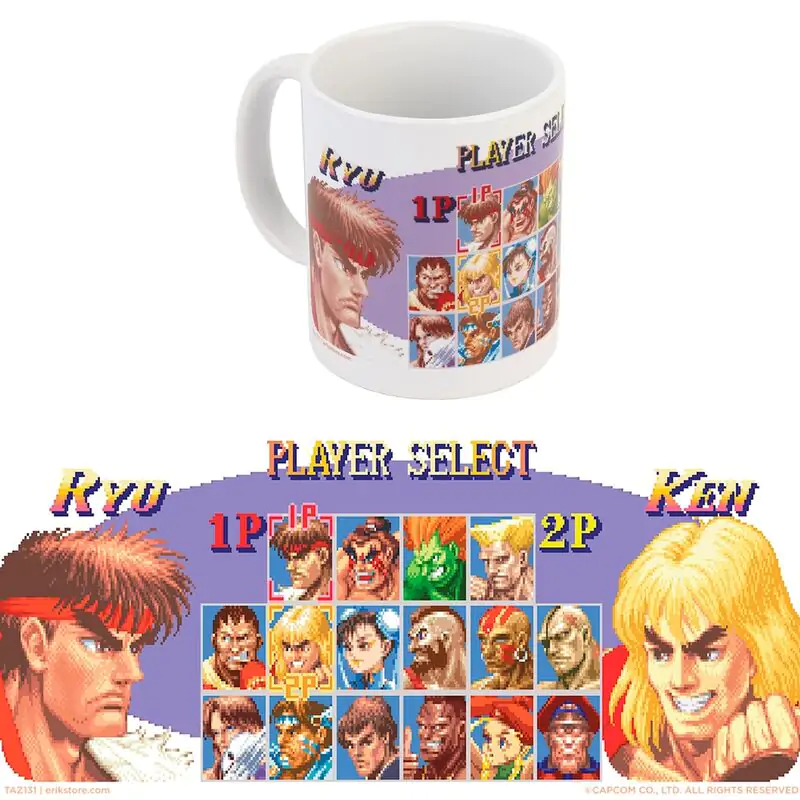 Street Fighter Player Select bögre 350ml termékfotó