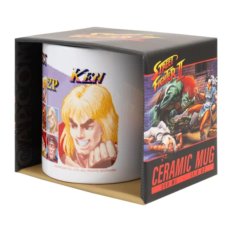 Street Fighter Player Select bögre 350ml termékfotó