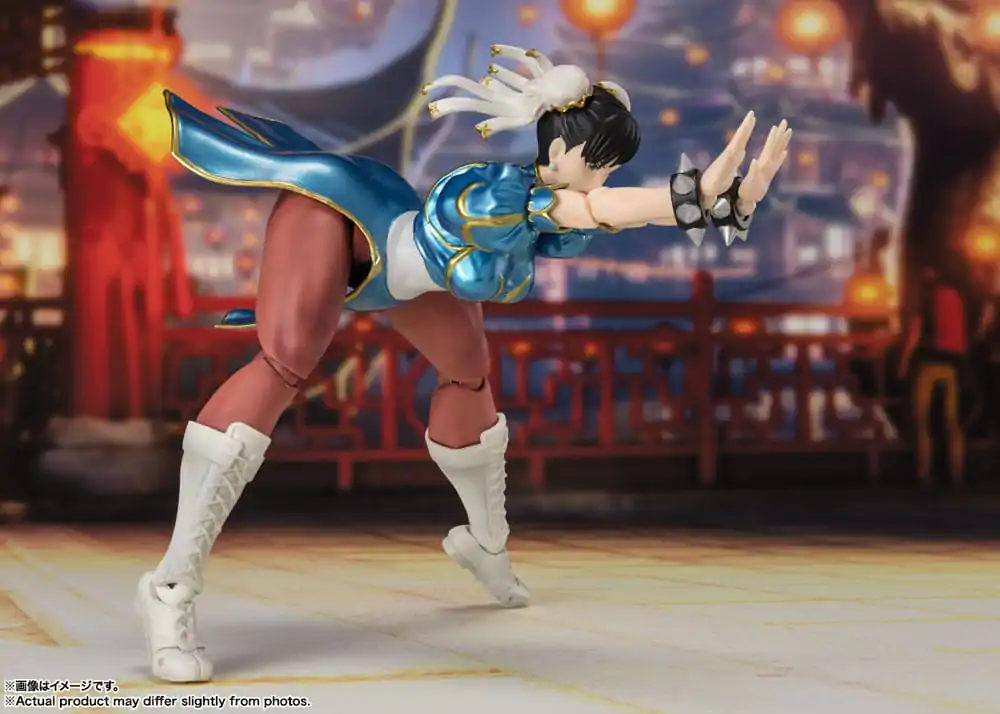 Street Fighter S.H. Figuarts Chun-Li (Outfit 2) akciófigura 15 cm termékfotó