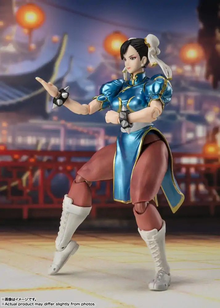 Street Fighter S.H. Figuarts Chun-Li (Outfit 2) akciófigura 15 cm termékfotó