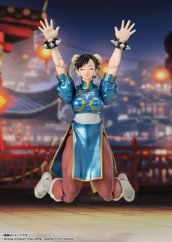 Street Fighter S.H. Figuarts Chun-Li (Outfit 2) akciófigura 15 cm termékfotó