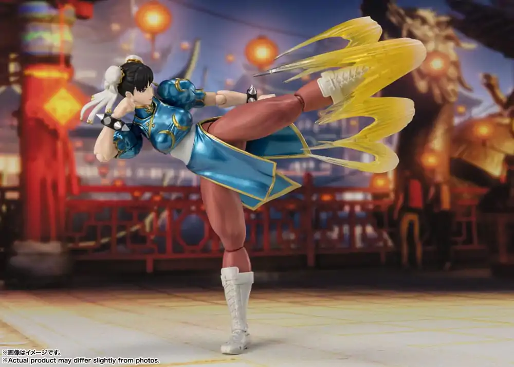 Street Fighter S.H. Figuarts Chun-Li (Outfit 2) akciófigura 15 cm termékfotó