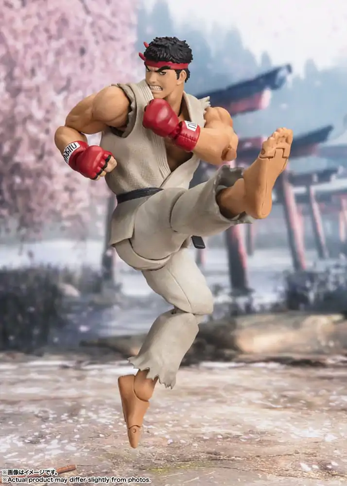 Street Fighter S.H. Figuarts Ryu (Outfit 2) akciófigura 15 cm termékfotó