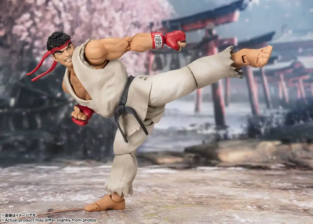 Street Fighter S.H. Figuarts Ryu (Outfit 2) akciófigura 15 cm termékfotó