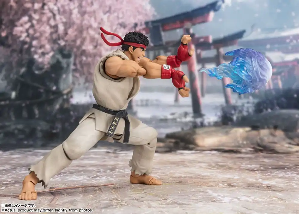 Street Fighter S.H. Figuarts Ryu (Outfit 2) akciófigura 15 cm termékfotó