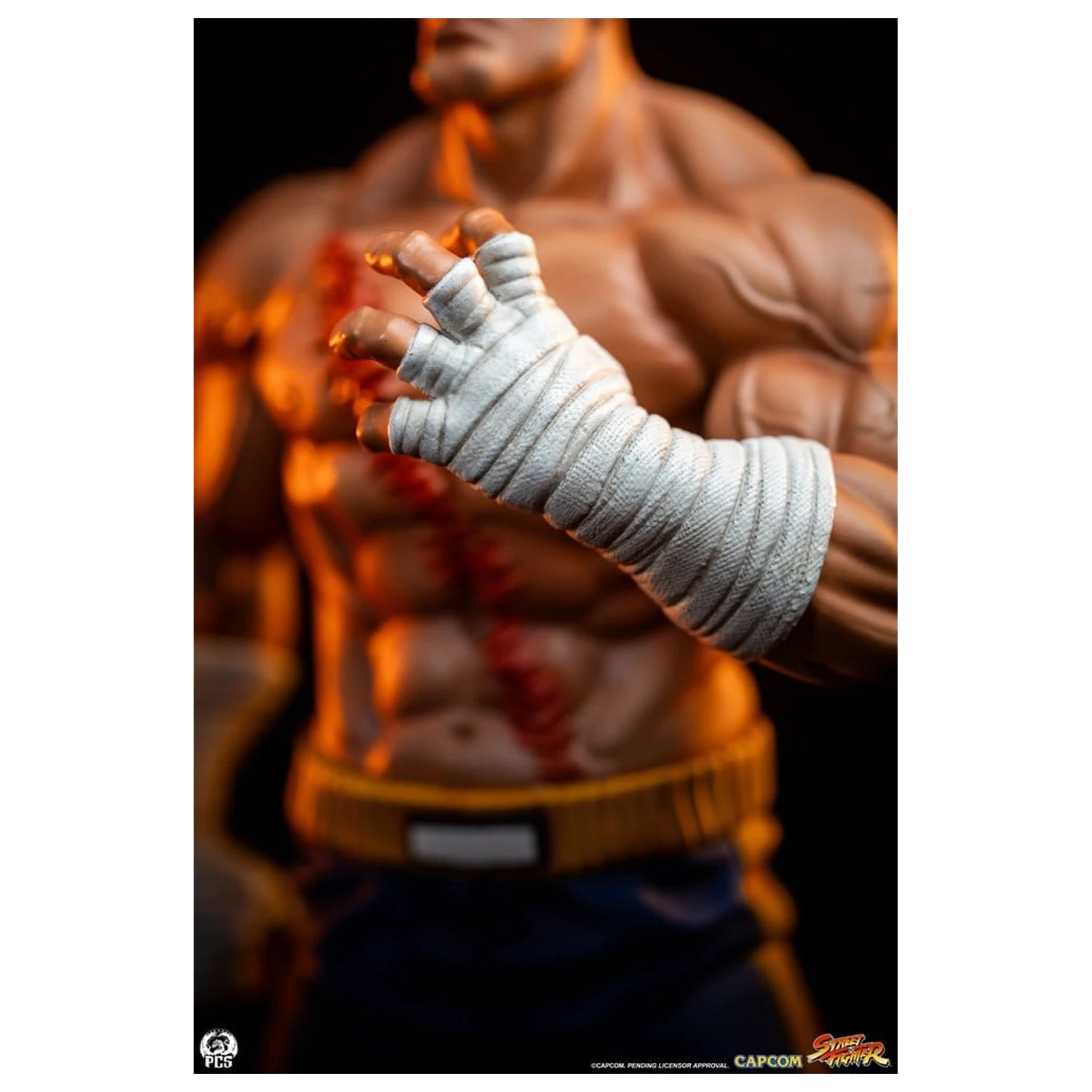 Street Fighter Street Jam 1/10 Sagat & Juli szobor figura 24 cm  termékfotó