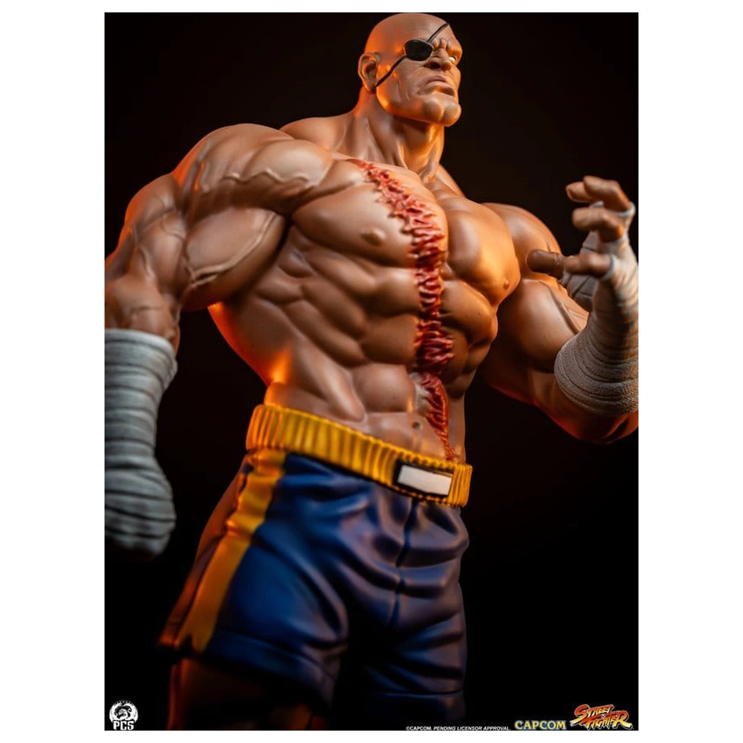 Street Fighter Street Jam 1/10 Sagat & Juli szobor figura 24 cm  termékfotó