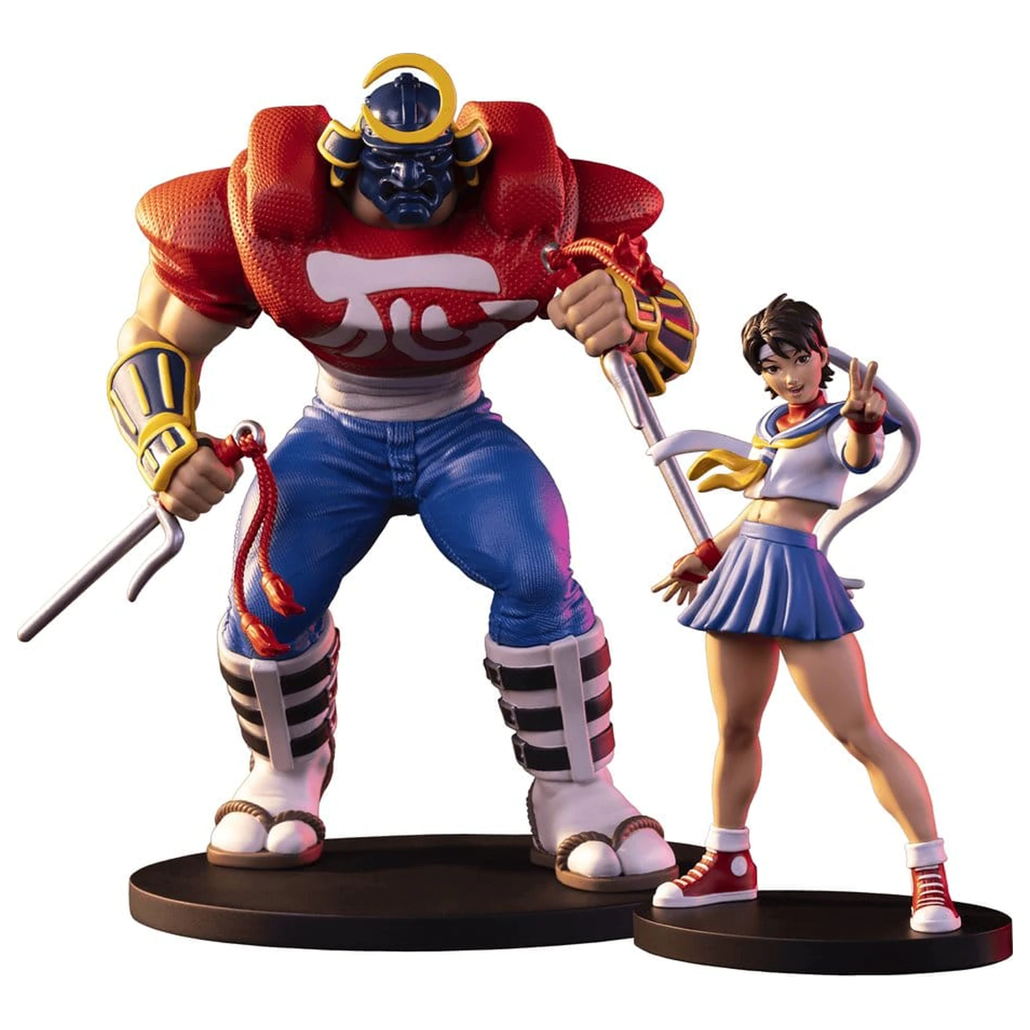 Street Fighter Street Jam 1/10 Sakura & Sodom szobor figura 22 cm termékfotó