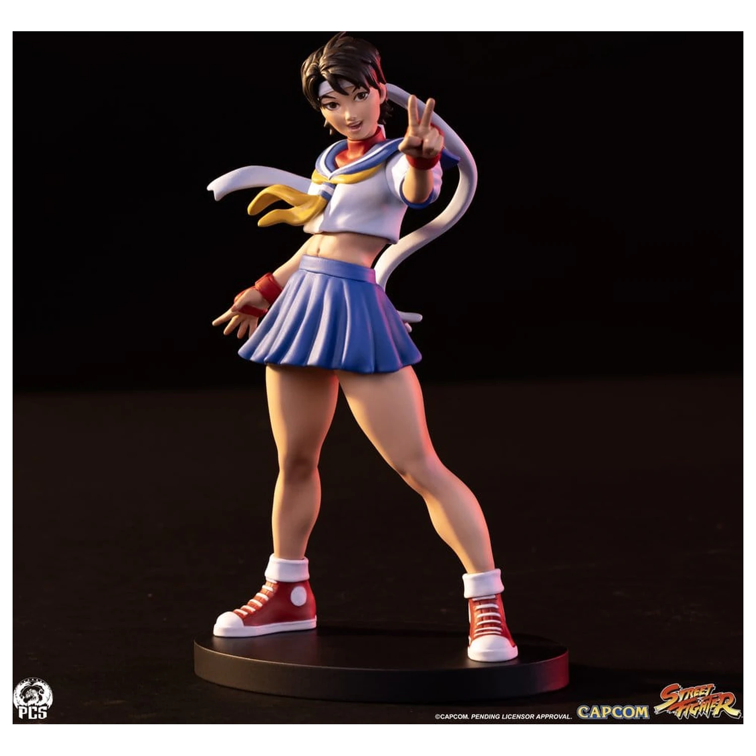 Street Fighter Street Jam 1/10 Sakura & Sodom szobor figura 22 cm termékfotó