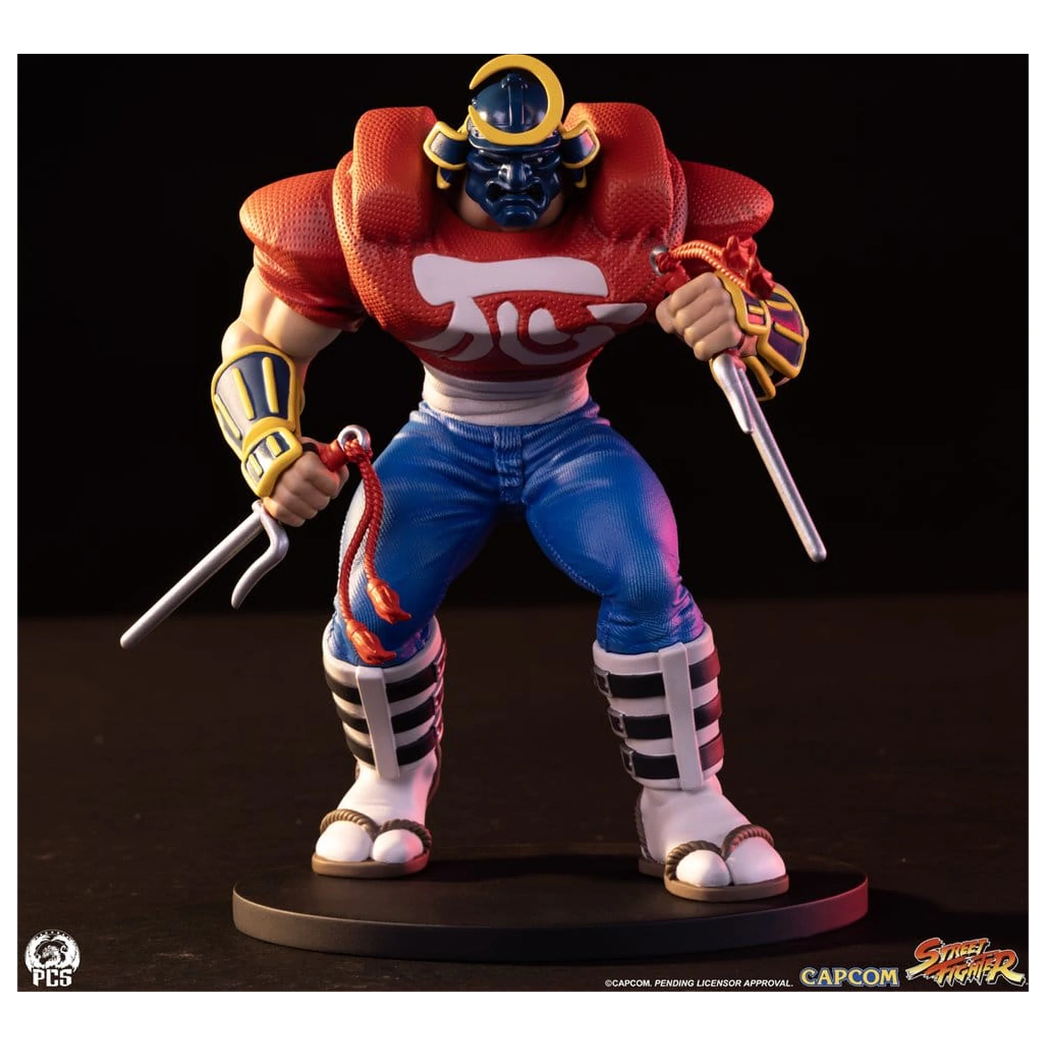 Street Fighter Street Jam 1/10 Sakura & Sodom szobor figura 22 cm termékfotó