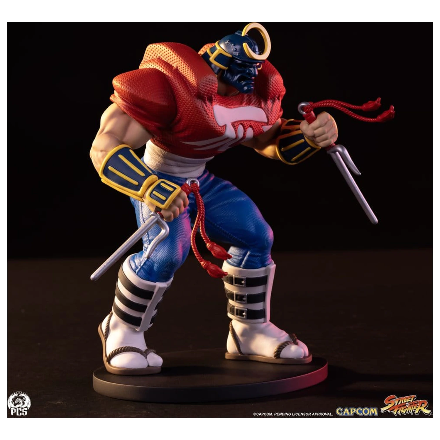 Street Fighter Street Jam 1/10 Sakura & Sodom szobor figura 22 cm termékfotó