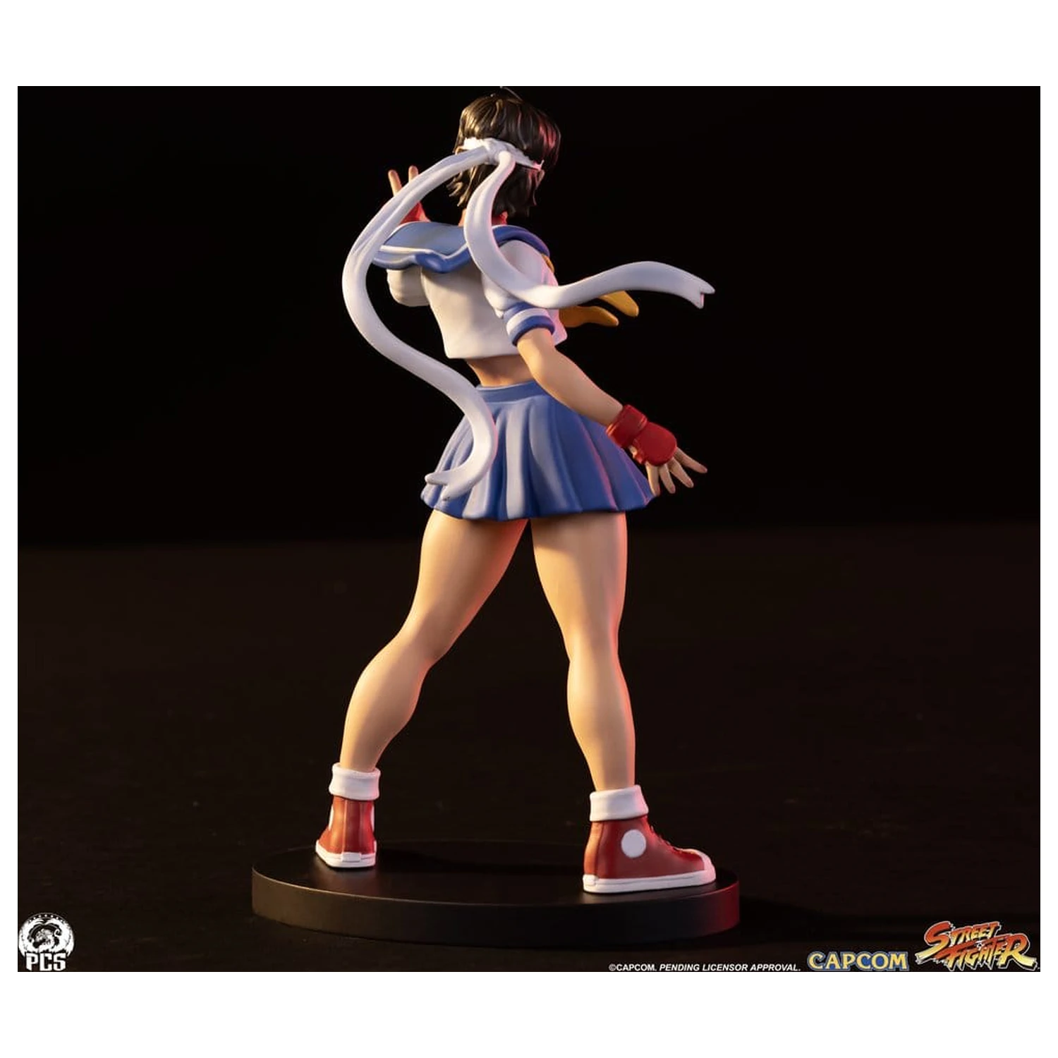 Street Fighter Street Jam 1/10 Sakura & Sodom szobor figura 22 cm termékfotó